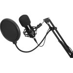 Omnitronic BMS-1C Stand USB-Mikrofon Übertragungsart (Details):Kabelgebunden inkl Spinne, inkl. Kabel, inkl. Stativ (13000455)