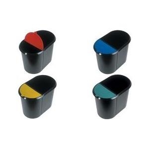 helit the double Mülltrenner 20,0 + 9,0 l schwarz (H6103995)