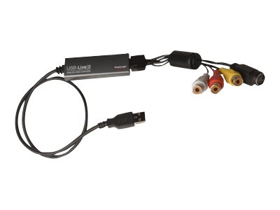 Hauppauge WinTV USB-Live2 Videoaufnahmeadapter USB 2.0 NTSC/PAL Schwarz