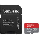 SanDisk Ultra Flash-Speicherkarte (microSDHC/SD-Adapter inbegriffen) (SDSQUA4-032G-GN6IA)
