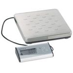 MAULcargo Paketwaage, Tragkraft: 50 kg, grau mit separatem Bedienpult und Netzteil, Wiegeteller aus - 1 Stück (17950 09)