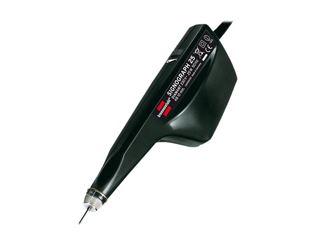 brennenstuhl Signograph 25 Diamant Gravierer 25 W Schwarz