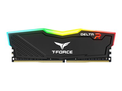 T-FORCE DELTA RGB 32 GB RAM (2 x 16 GB) DDR4 3600 MT/s CL18 DIMM Schwarz