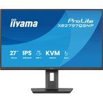 iiyama ProLite XB2797QSNP?B1 LED-Monitor 68,6?cm (27") QHD – HDMI/DP/USB?C/LAN – Schwarz