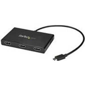 StarTech.com USB C to HDMI Multi-Monitor Adapter - 3-Port MST Hub - Externer ...