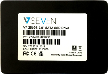 V7 SSD 256 GB Bulk-Pack (V7SSD256GBS25E)