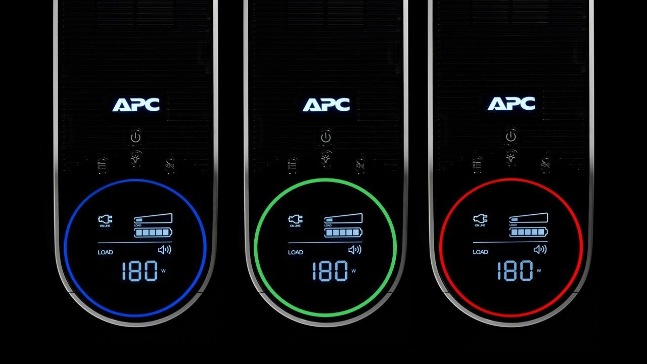 APC Back-UPS Pro BGM2200B-GR USV 1320 W 2200 VA Schwarz, Midnight