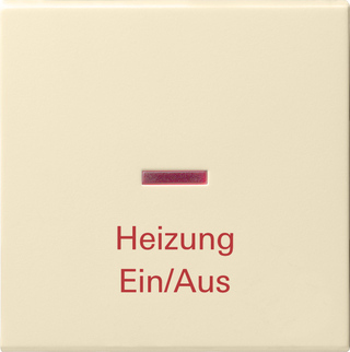 GIRA Wippe Heizung-Notschalter 067801 System 55 cremeweiss 067801 (067801)