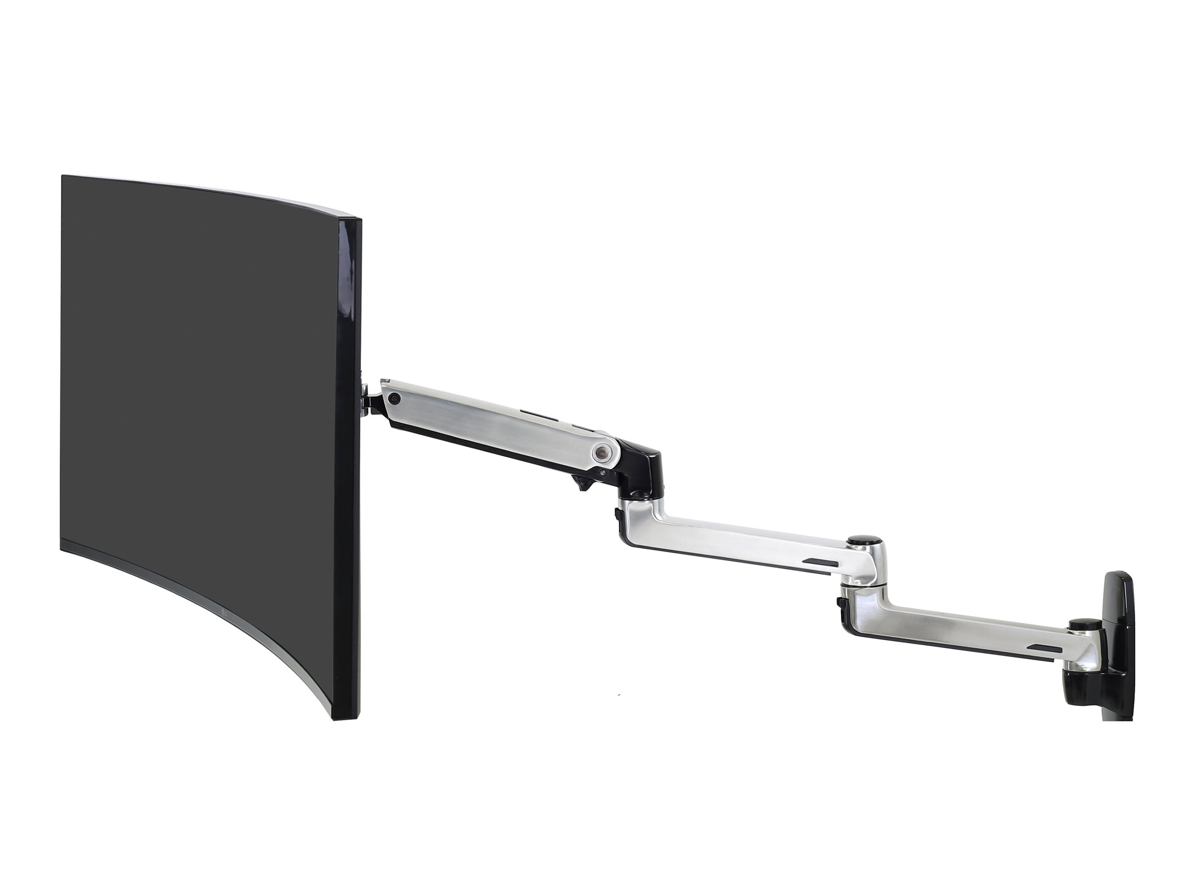Ergotron LX Extension 9" Verlängerungsarm Monitorhalterung Aluminium