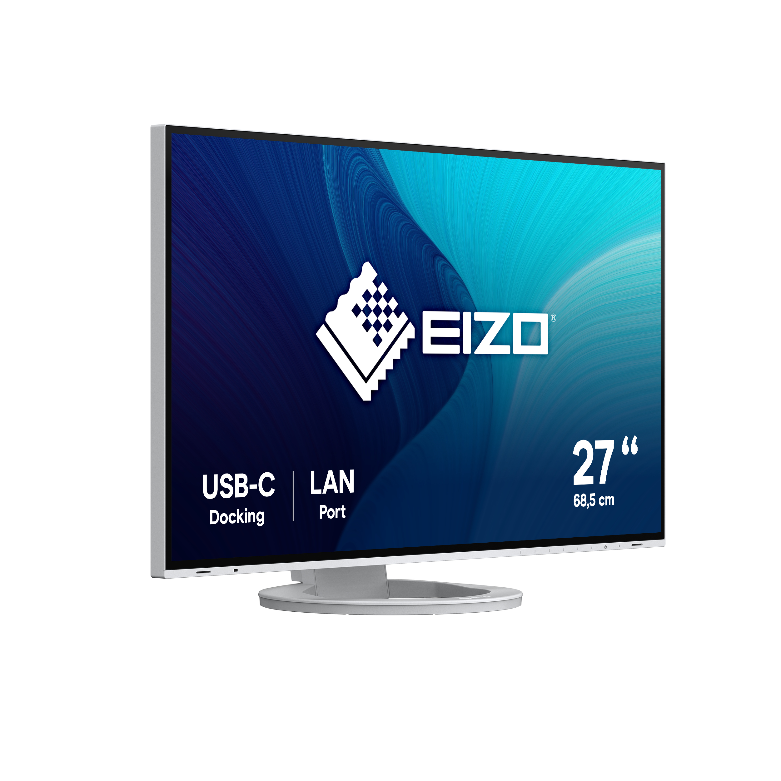 EIZO FlexScan EV2795-WT LED-Monitor 27" 2560 x 1440 IPS HDMI DisplayPort USB-C Weiß