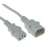 ACT AK5422 Stromkabel Weiß 0,3 m C13-Koppler C14-Koppler (AK5422)