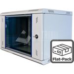 Wirewin WCAB PS2 600X450X9U FP Rack 9U Wandmontiertes Regal Grau (WCAB PS2 600X450X9U FP)