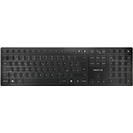 CHERRY KW 9100 SLIM Tastatur RF Wireless + Bluetooth Schwarz (JK-9100CS-2) (geöffnet)