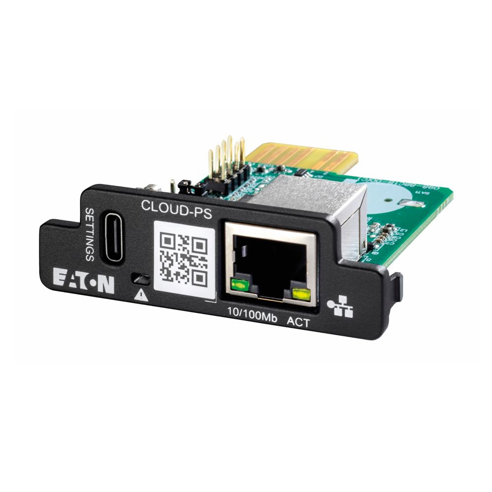 Eaton CLOUD-PS Fernverwaltungsadapter 10/100 Ethernet Schwarz