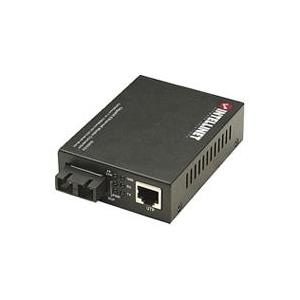 INTELLINET Gigabit Ethernet Medienkonverter 1000Base-T auf 1000Base-SX (SC) Multimode, 220 m (506533)