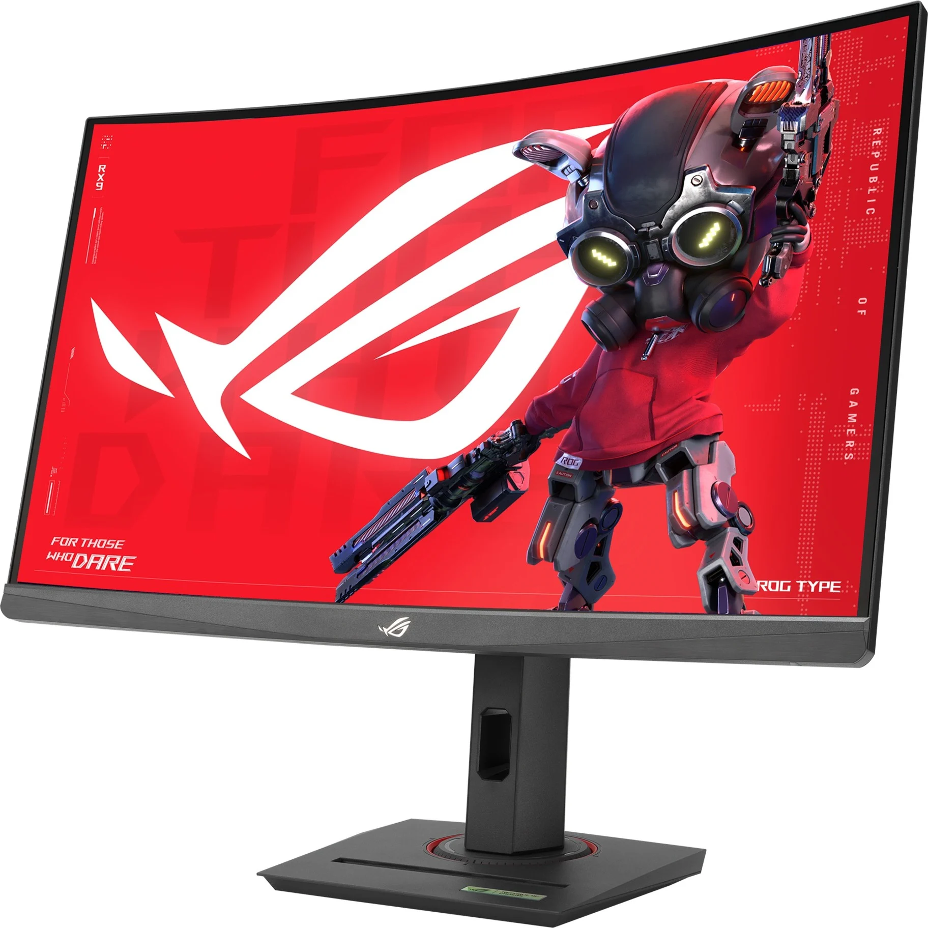 ASUS ROG Strix XG27WCMS, Gaming-Monitor - (68.6 cm (27 Zoll), schwarz, WQHD, Fast-VA, USB-C, Free-Sync-Premium, 280Hz Panel) [Energieklasse F] (90LM09Y1-B01370)