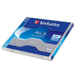 Verbatim BD-R Datalife SL 6x 25GB Jewel Case - 1 Stück (43840)