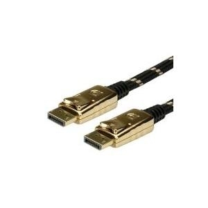 ROLINE Gold DisplayPort Kabel, DP ST - ST 2,0m (11.04.5645)