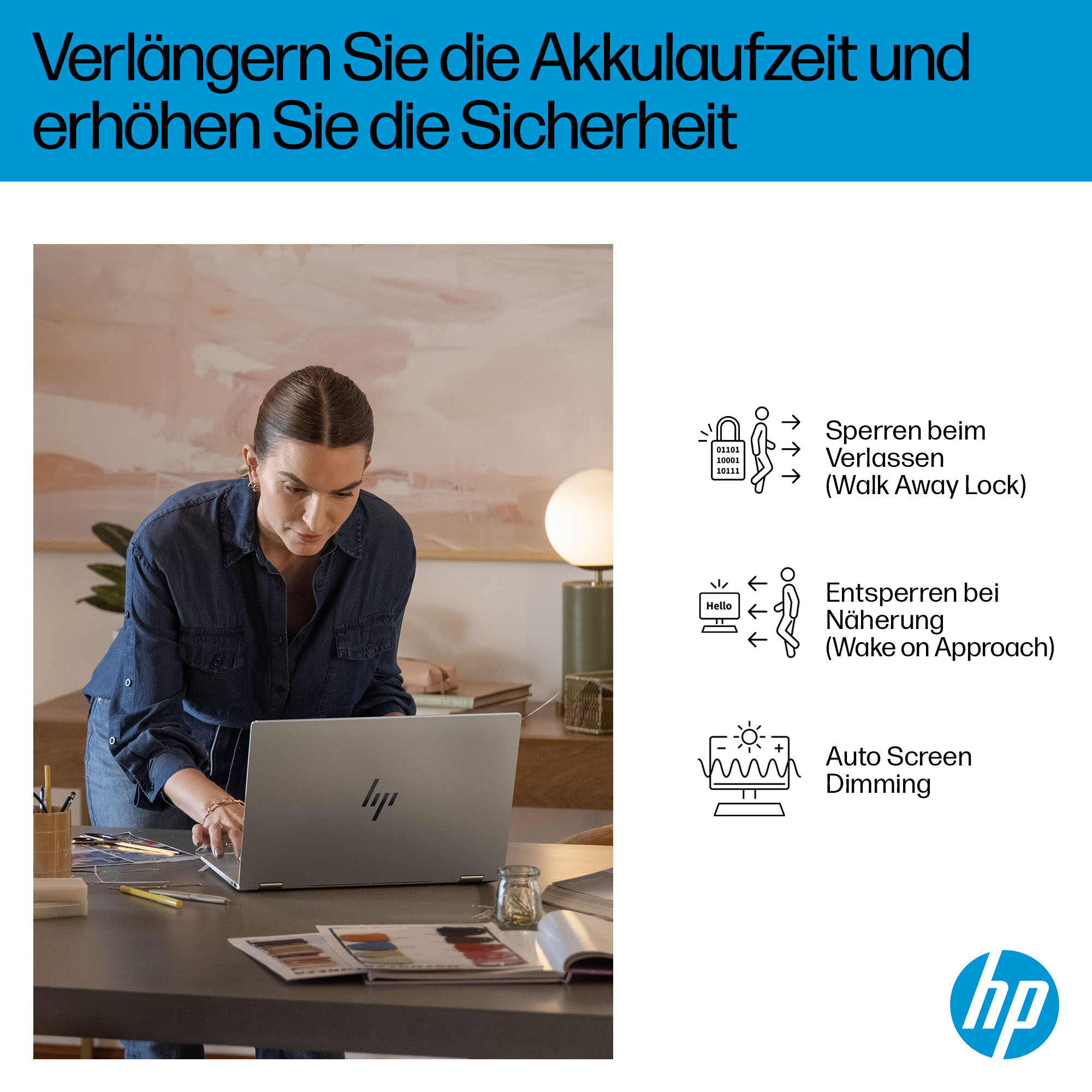HP OmniBook X Flip 16-as0053ng 16" Intel Core Ultra 5 226V 16 GB RAM 512 GB SSD Silber