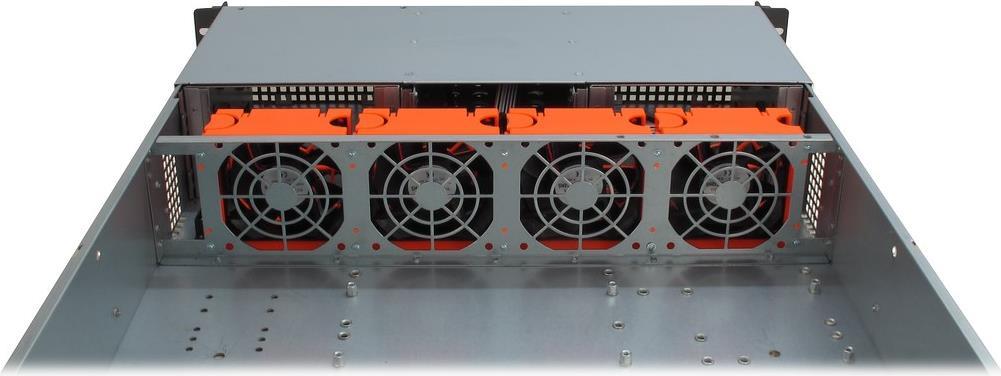 Inter-Tech IPC 2U-20255 2U-Rack-Gehäuse Full AT ohne Netzteil