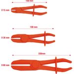KS TOOLS Schlauch-Abklemm-Zangen-Satz, 3-tlg. (115.5050)