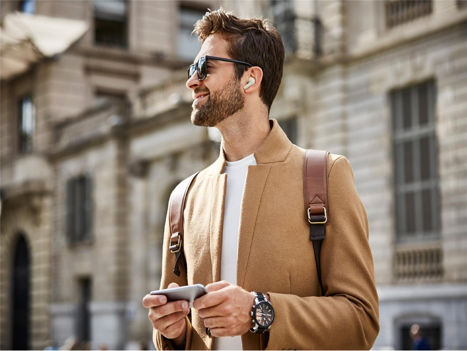 Creative Zen Air Plus In-Ear Kopfhörer Bluetooth Cremefarben