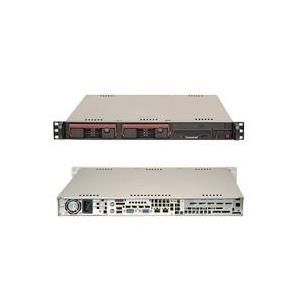 Supermicro SuperServer 6016T-T 1U Rack Server Schwarz