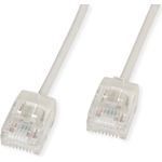 ROLINE UTP Patchkabel Kat.6A Ultra- kurzer RJ45 grau 3m (21.15.4403)