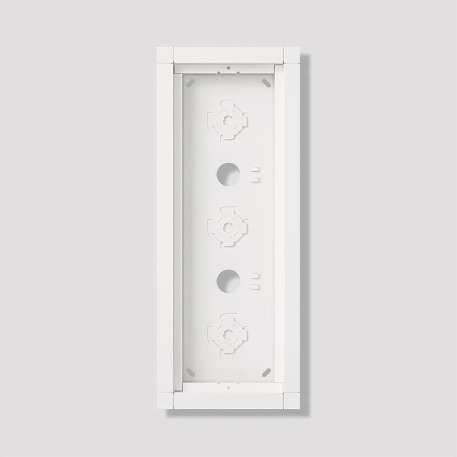 Siedle Aufputzgehäuse GA 612-3/1-01 W weiß (210012248-00)