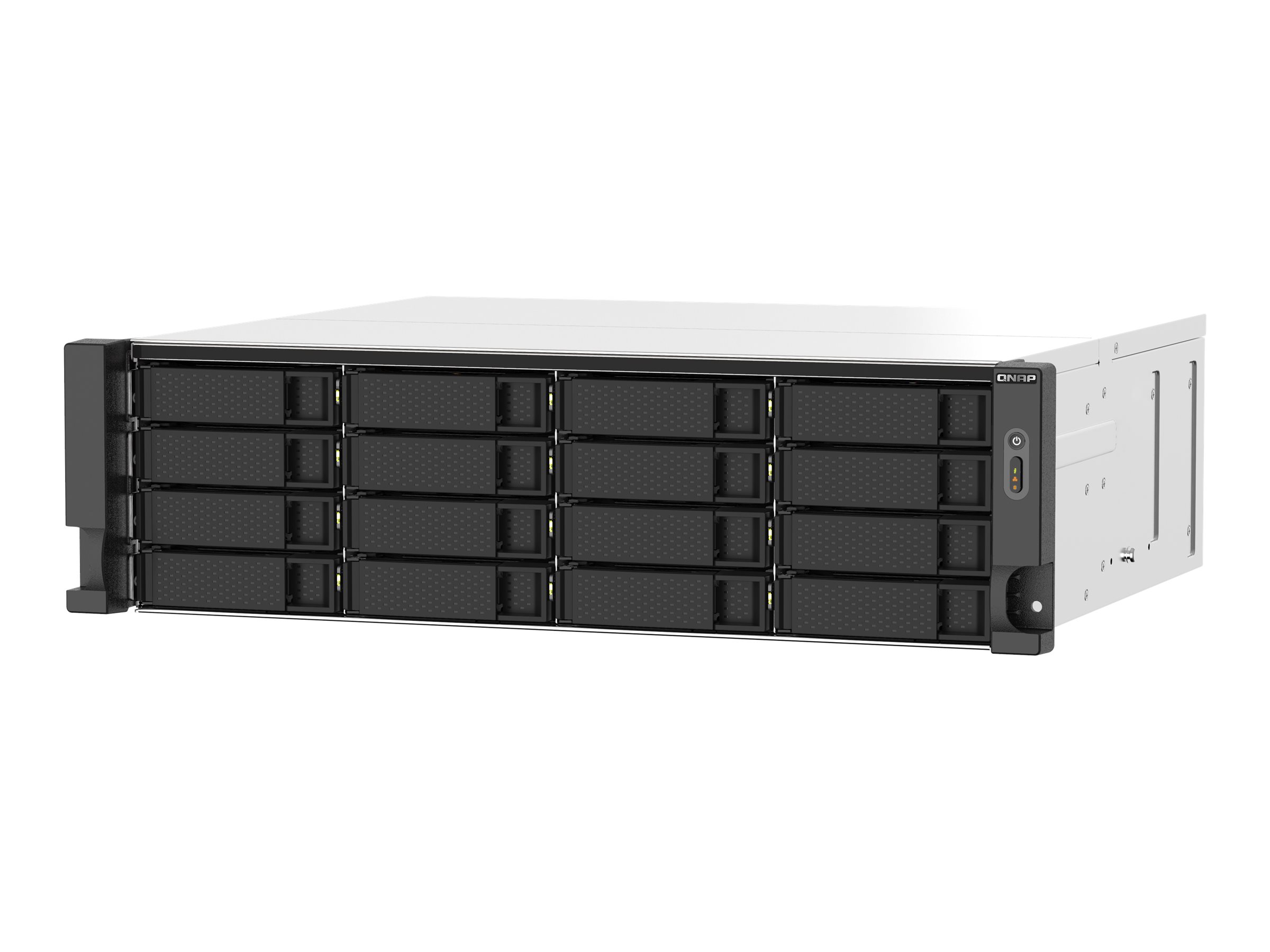 QNAP TS-1673AU-RP 16 GB RAM 16-Bay NAS-Server Schwarz, Grau