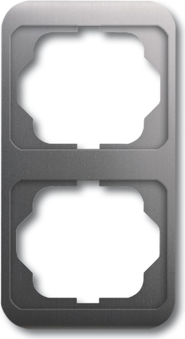 Busch Jaeger 1754-0-1660 Wandplatte/Schalterabdeckung Platin (1754-0-1660)