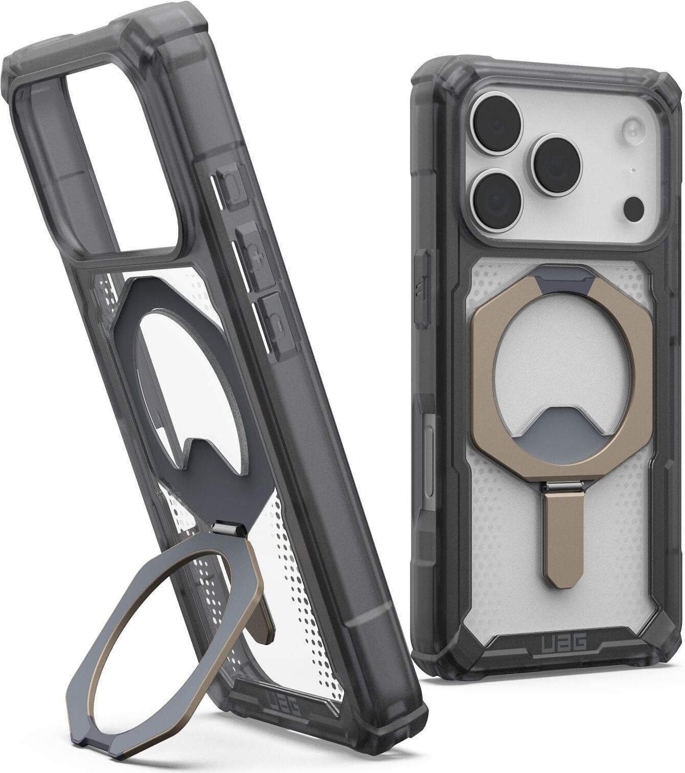 Urban Armor Gear UAG Plasma XTE MagSafe Kickstand Case| Apple iPhone 17 Pro| ash (114527113136)
