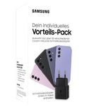 Samsung Universal Starterkit mit 25W USB-C Ladegerät EP-T2510N Black + Case Voucher