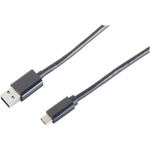 shiverpeaks BS14-10005 USB Kabel 1 m USB A USB C Schwarz (BS14-10005)
