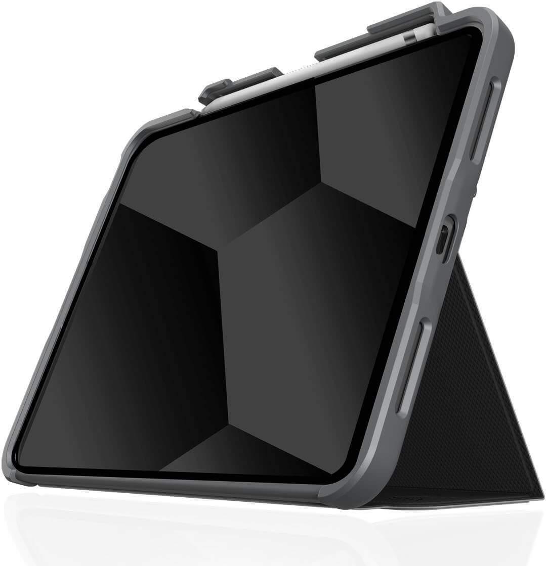 STM Dux Plus Case | Apple iPad 10,9" (2022) | schwarz/transparent | bulk | STM-222-388KX-01 (STM-222-388KX-01)