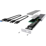 ICY BOX IB-1817MA-C31 - M.2 PCIe SSD Aluminiumgehäuse, USB 3.1 Type-C®, M-Key Sockel (IB-1817Ma-C31)