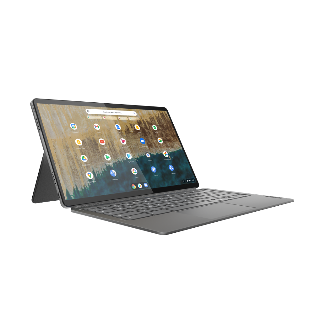 Lenovo IdeaPad Duet 5 CB 82QS001JGE - 13.3 FHD OLED Touch, Snapdragon 7c Gen 2, 4GB RAM, 128GB Flashspeicher, Lenovo USI Pen, Chrome OS (82QS001JGE)