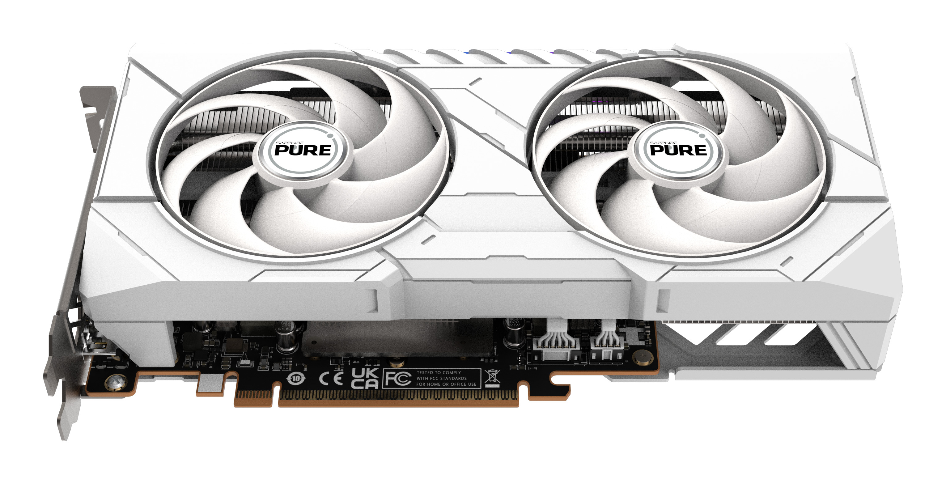 Sapphire RADEON 11350-02-20G Radeon RX 9060 XT 16 GB GDDR6 Weiß