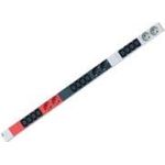 Bachmann IT PDU ALU 0HE Vertikal 12x C13 6x Schuko 3x16A CEE rot 821mm