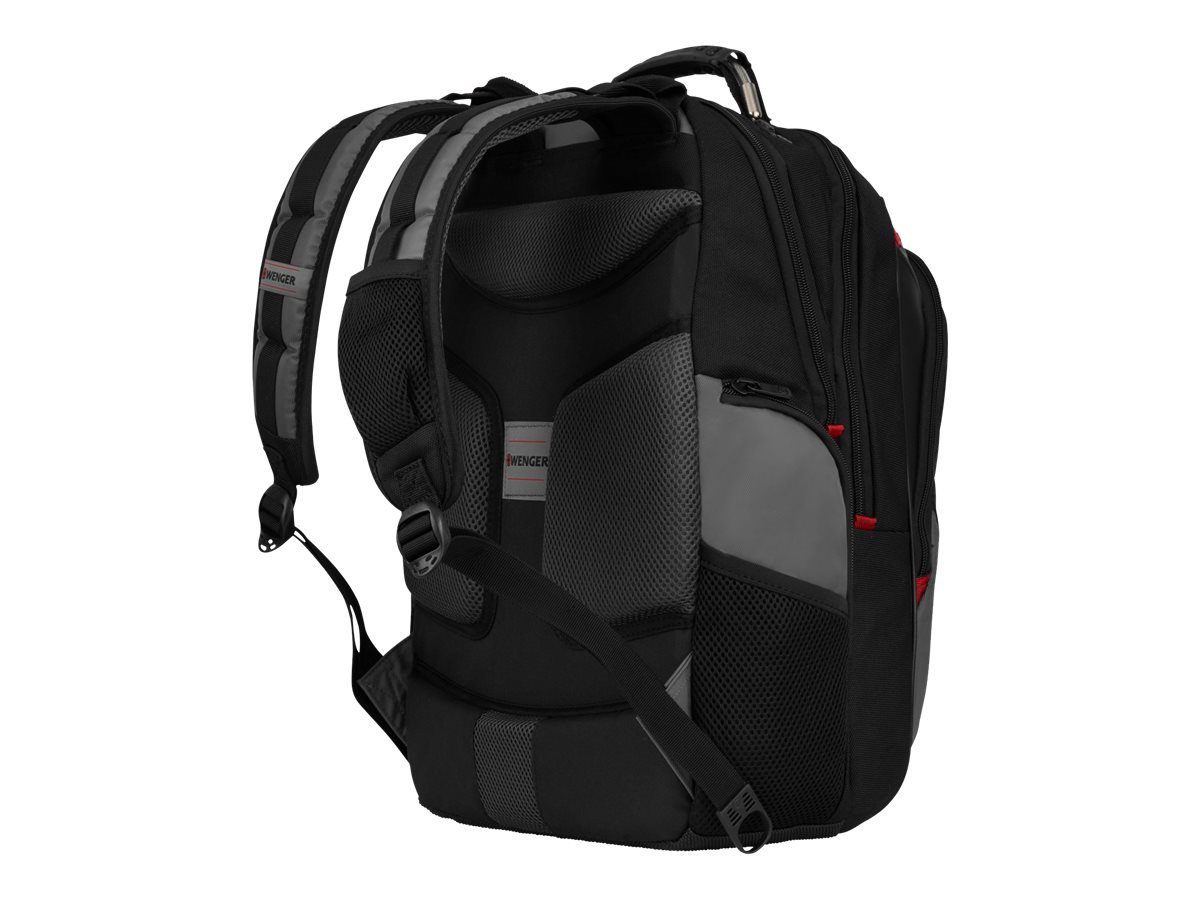 Wenger Pegasus Notebook-Rucksack 17" Schwarz/Grau