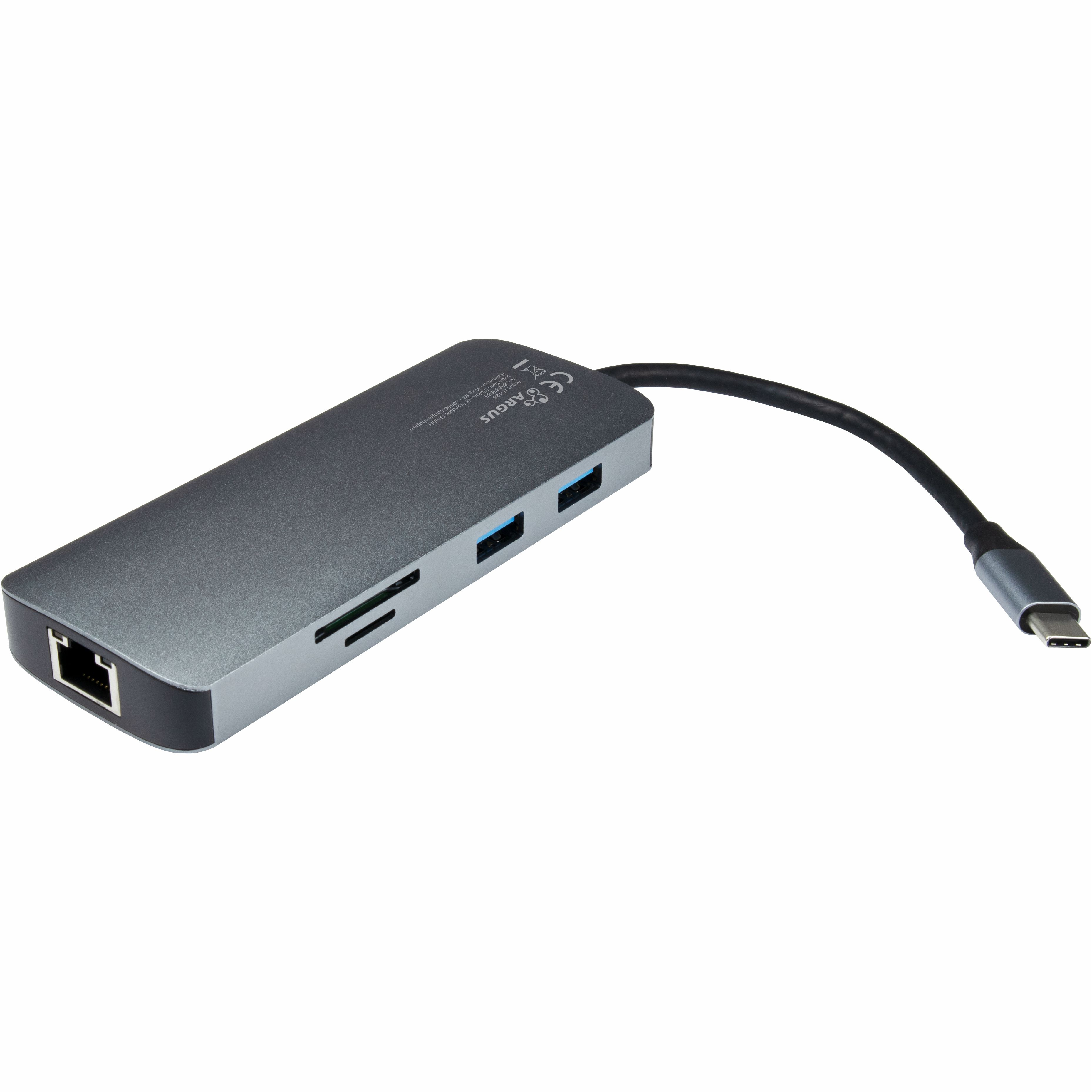 Inter-Tech AC Argus GDC-802 Lade-/Dockingstation Schwarz