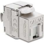 Delock Keystone Modul RJ45 Buchse zu LSA Cat.6A geschirmt (90706)