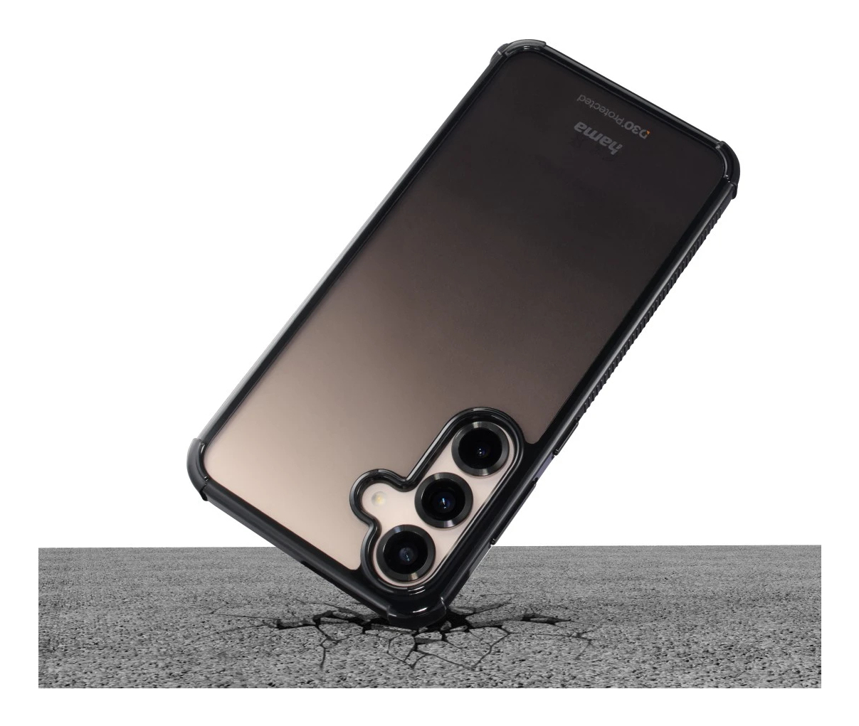 Hama Extreme Protect Handyhülle für Samsung Galaxy S25 FE 6,7" Schwarz