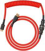 Glorious PC Gaming Race GMMK Coiled Cable Crimson Red Spiralkabel USB-C/USB-A - rot/schwarz (GLO-KB-ACC-CBL-COIL-CRED)