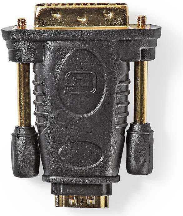 Nedis CVGB34912BK Videokabel-Adapter HDMI Typ A (Standard) DVI-D Schwarz - Gold (CVGB34912BK)