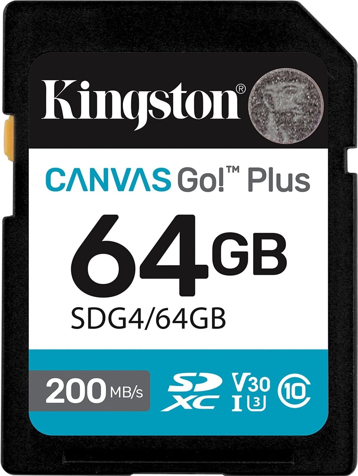 Kingston Canvas Go! Plus (SDG4/64GB)