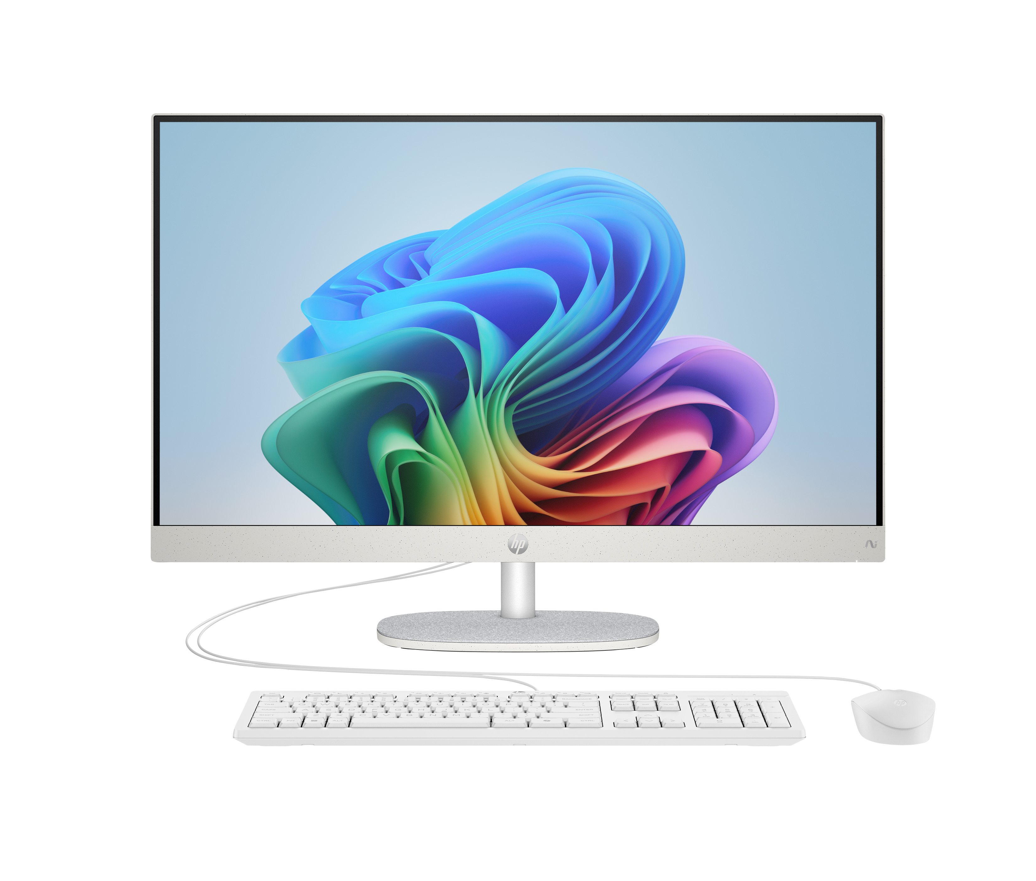 HP 27-ct2073ng 27" All-in-One-PC AMD Ryzen AI 7 350 16 GB RAM 512 GB SSD Weiß