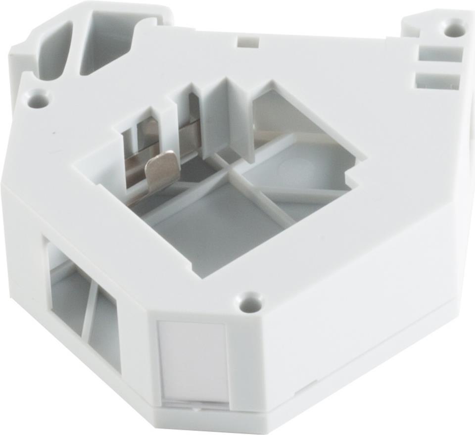 S/CONN maximum connectivity Netzwerk, Hutschienenadapter für RJ45 Keystonemodule (08-10020)