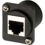 EXSYS GmbH D-Typ Adapter RJ45 Buchse zu Buchse, CAT.5e (EX-49150)