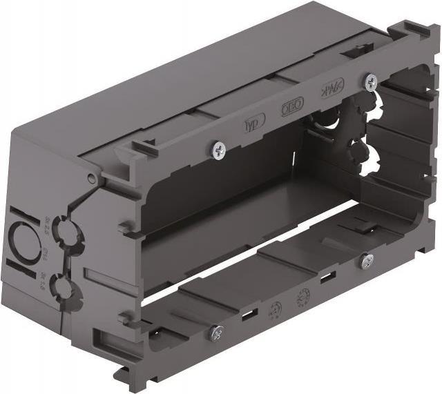 OBO 71GD7-2 Geräteeinbaudose 2fach eisengrau 148x77x58mm 6288608 1 (6288608)